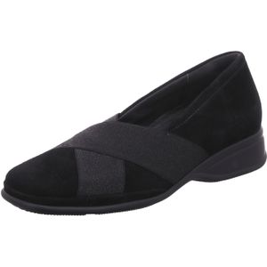Semler Bequeme Slipper für Damen, schwarz, Gr. 40 EU / 6,5 UK