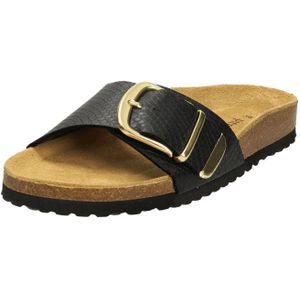 Idana Klassische Pantoletten für Damen, schwarz, Gr. 38 EU