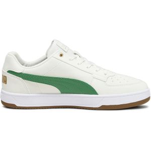 Puma Caven 2.0 75 Years Sneaker 02 - warm white/archive green/gold 44.5 für Herren, weiß, Gr. 44 EU / 9,5 UK