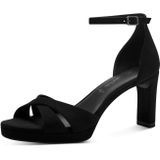 Tamaris Da.-Sandalette für Damen, schwarz, Gr. 38 EU