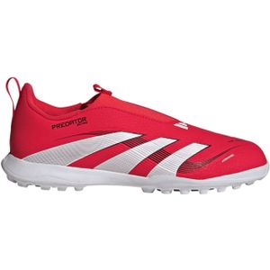 adidas Performance adidas Predator League Laceless TF Multinocken-Fußballschuhe Kinder ID3816 - cloud white/lucid pink/lucid lemon 32 für Kinder, rot, Gr. 38 ½ EU