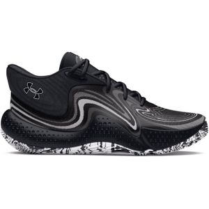 Under Armour Spawn 6 Mid Basketballschuhe 001 - black/distant gray/mod gray 40 für Herren, schwarz, Gr. 40 EU