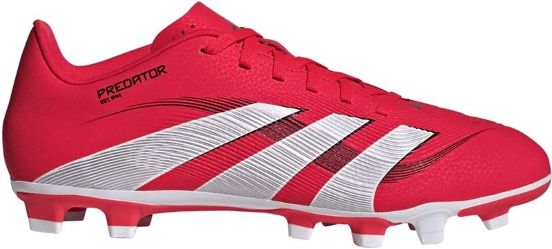 adidas Fu?ballschuh "Predator Club FG/MG" für Herren, rot, Gr. 40 EU