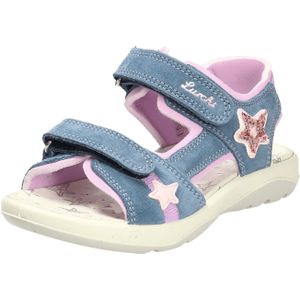 Lurchi Offene Mädchenschuhe für Kinder, blau, Gr. 33 EU