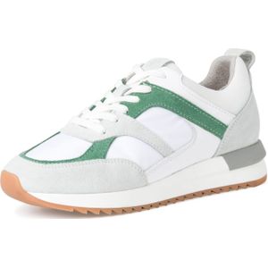 Tamaris 1-1-23792-28/718 SEAWEED COMB Sportliche Schnürer  FS 2022 für Damen, weiß, Gr. 39 EU