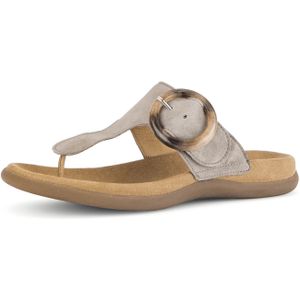 Gabor 63.701.12 rabbit Samtchevreaux für Damen, beige, Gr. 39 EU
