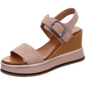 Inuovo Sandaletten für Damen aus Italien, Spanien und Portugal für Damen, beige, Gr. 37 EU