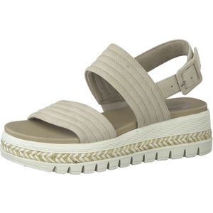 Tamaris Da.-Sandalette für Damen, beige, Gr. 40 EU