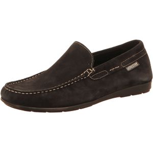 Mephisto ALGORAS VELOURS 9895 JEANS BLUE für Herren, blau, Gr. 47 EU / 12 UK