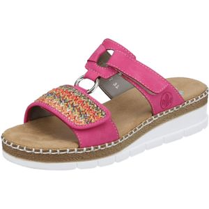 Rieker FSK Damen Sandalen für Damen, pink, Gr. 42 EU