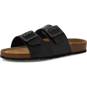 Marco Tozzi Da.-Pantolette für Damen, schwarz, Gr. 41 EU