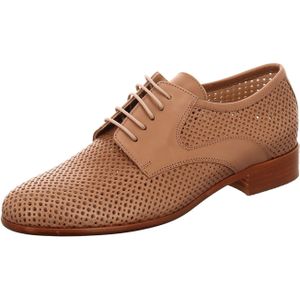 Luca Grossi Elegante Schnürschuhe für Damen, beige, Gr. 40 ½ EU