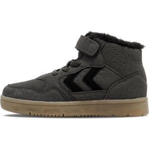 Hummel Camden Winter High-Top Sneaker Kinder 1525 - asphalt 34 für Kinder, grau, Gr. 33 EU