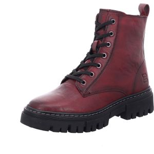 TT.BAGATT Stiefeletten für Damen aus Italien, Spanien und Portugal für Damen, rot, Gr. 40 EU