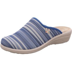 Fly Flot Hausschuhe für Damen, blau, Gr. 39 EU
