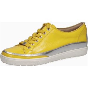 Caprice 9-9-23654-26/889 MARINE NAPLAK Sneaker low  FS 2021 für Damen, gelb, Gr. 37 ½ EU / 4,5 UK
