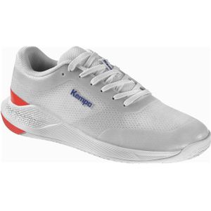 Kempa Kourtfly Two Handballschuhe Damen weiß/grau 40.5 für Damen, weiß, Gr. 37 ½ EU / 4,5 UK