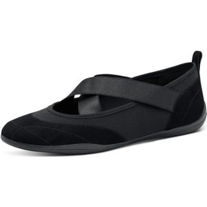 Tamaris Da.-Ballerina für Damen, schwarz, Gr. 41 EU