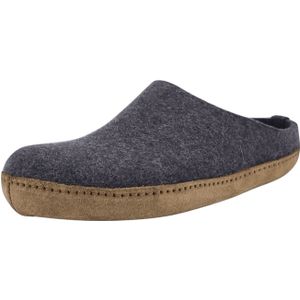 Haflinger Emils Toffel 211001-4 anthrazit Filz für Damen, grau, Gr. 38 EU