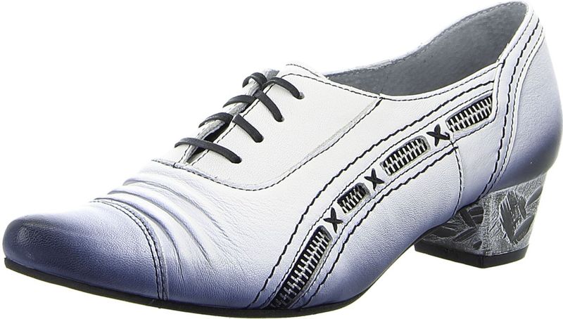 maciejka Schnürpumps für Damen, grau, Gr. 36 EU