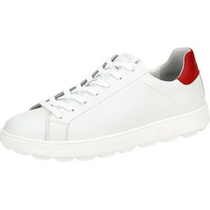Geox Spherica Sneaker Schuhe weiß rot U45GPA für Herren, weiß, Gr. 46 EU