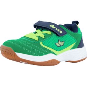 Lico Hallenschuhe für Jungen für Kinder, grün, Gr. 34 EU