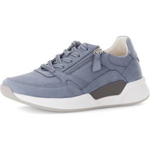 Gabor comfort Gabor RollingSoft Schuhe blau heaven Nubuck 66.958.26 für Damen, blau, Gr. 38 ½ EU / 5,5 UK