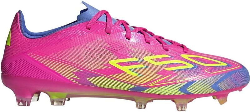 adidas F50 Pro Fußballschuhe FG für Herren, pink, Gr. 45 ⅓ EU / 10,5 UK