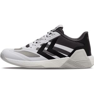 Hummel Algiz IV Handballschuhe 9124 - white/black 43 für Herren, weiß, Gr. 45 EU / 10,5 UK