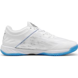Puma Accelerate Turbo Hallenschuhe 01 - sun stream/sunset glow/puma black 42.5 für Herren, weiß, Gr. 42 ½ EU / 8,5 UK
