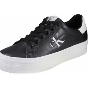 Calvin Klein black-bright white für Damen, schwarz, Gr. 39 EU