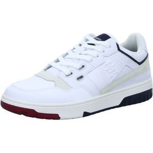 Tommy Hilfiger Basket Street FM0FM04970YBS white für Herren, weiß, Gr. 41 EU