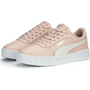 Puma Carina 2.0,PUMA WHITE-PUMA WHITE-PU für Damen, rosa, Gr. 37 EU / 4 UK