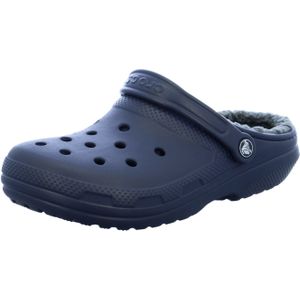 CROCS ClassicLined nvy/chr für Herren, blau, Größe 37 EU