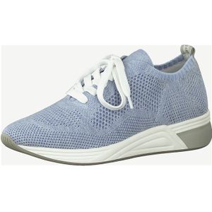 Marco Tozzi LOVE OUR PLANET BY MT 2-2-23788-34/858 BLEU Sportliche Schnürer  FS 2020 für Damen, blau, Gr. 39 EU