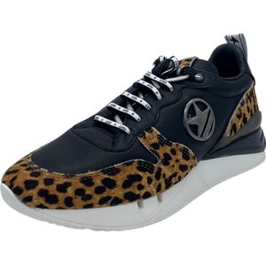 Cetti Sneaker für Damen aus Italien, Spanien und Portugal für Damen, animal, Gr. 39 EU