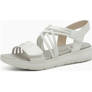 Jana Da.-Sandalette für Damen, weiß, Gr. 41 EU