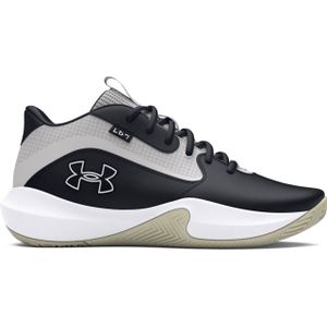 Under Armour Lockdown 7 Basketballschuhe 003 - black/black/metallic silver 43 für Herren, schwarz, Gr. 47 EU