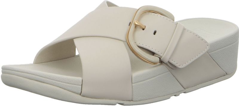 FitFlop Keilpantoletten für Damen, beige, Gr. 40 EU