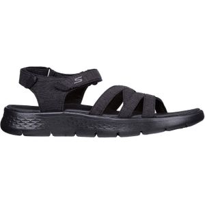 Skechers Go Walk Flex Sandal Sunshine Navy Größe EU 41 für Damen, schwarz, Gr. 41 EU