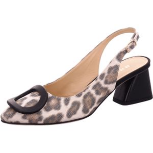 Brunate Slingpumps für Damen, animal, Gr. 39 ½ EU