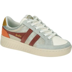 Gola Superslam Blaze Schuhe Sneakers grau gold CLB334 für Damen, grau, Gr. 42 EU