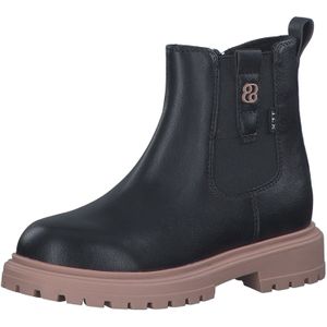 s.Oliver Halbhohe Stiefel für Mädchen für Kinder, schwarz, Gr. 38 EU