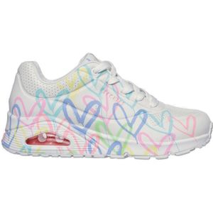 Skechers UNO - SPREAD THE LOVE für Damen, weiß, Gr. 42 EU