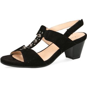 Caprice Bequeme Sandalen für Damen, schwarz, Gr. 37 ½ EU / 4,5 UK