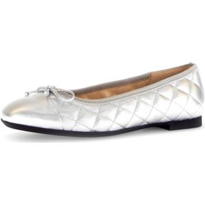 Gabor comfort Ballerinas für Damen, silber, Gr. 38 EU / 5 UK