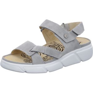 Ganter Halina 20 0428-6700 lightgrey Casualvelour für Damen, grau, Gr. 42 EU