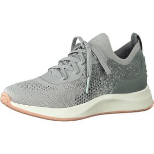 Tamaris 1-1-23705-26/221 GREY COMB Sportliche Schnürer  FS 2021 für Damen, grau, Gr. 36 EU