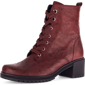 Gabor Fashion Stiefelette rotLace Up Boots 54.684.55 für Damen, rot, Gr. 44 EU / 9,5 UK