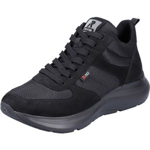 Rieker Evolution 42100-00 schwarz/schwarz/schwarz Schnürstiefel  HW 23/24 für Damen, schwarz, Gr. 36 EU
